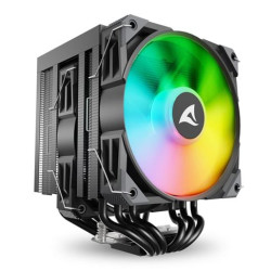 Dissipatore cpu a ventola sharkoon a60 rgb 120mm nero [4044951042050]