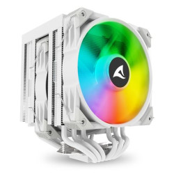 Dissipatore cpu a ventola sharkoon a60 rgb 120mm bianco [4044951042067]