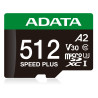512gb scheda microsdxc adata speed plus uhs-i u3 class 10 v30