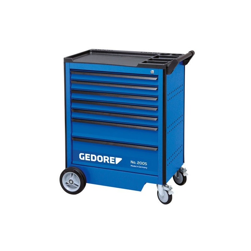 Carrello portautensili gedore workster highline 1803018 con 7 cassetti