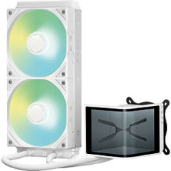 Dissipatore cpu a liquido tryx panorama se argb aio 240mm bianco