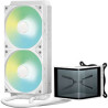 Dissipatore cpu a liquido tryx panorama se argb aio 240mm bianco