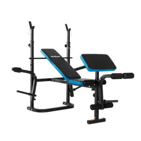 Panca multifunzione rebel active regolabile con preacher curl [rba-2008]