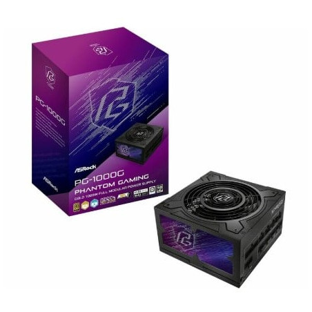 Alimentatore 1000w asrock 80plus gold fullpg-1000g modulare [kzasrzapg1000g0]