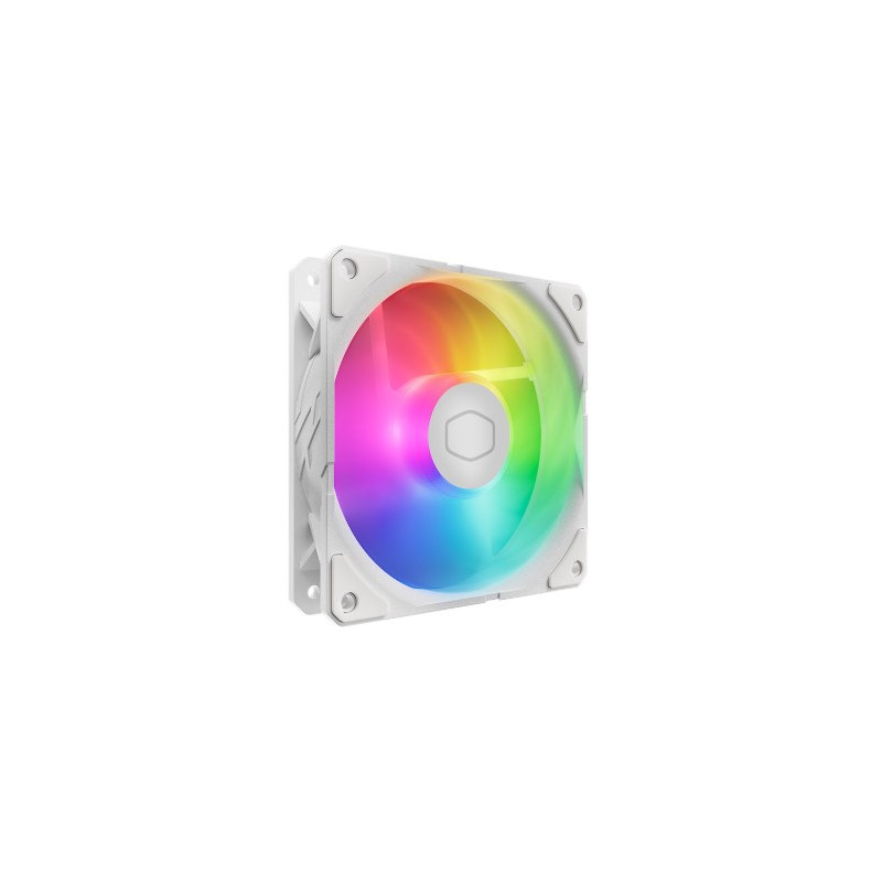 Ventola 120x120 cooler master sickleflow edge 120 argb bianco ed