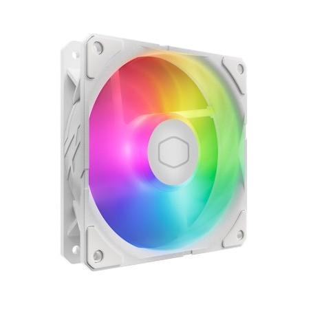 Ventola 120x120 cooler master sickleflow edge 120 argb bianco ed