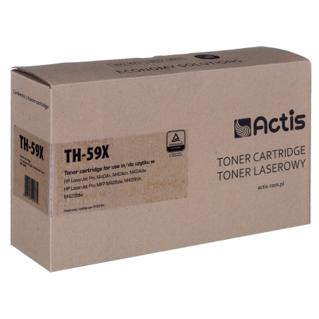 Toner actis th-59x sostituisce hp cf259x 10000pg nero [th-59x