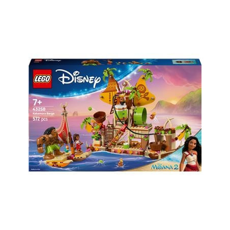 Set di costruzione lego disney 43258 kakamora barge multicolore 572pz