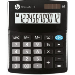 Calcolatrice hp per ufficio nera hp-oc 112/int bx [hpkoc112]