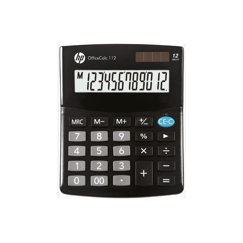 Calcolatrice hp per ufficio nera hp-oc 112/int bx [hpkoc112]