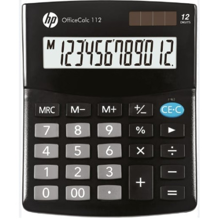 Calcolatrice hp per ufficio nera hp-oc 112/int bx [hpkoc112]