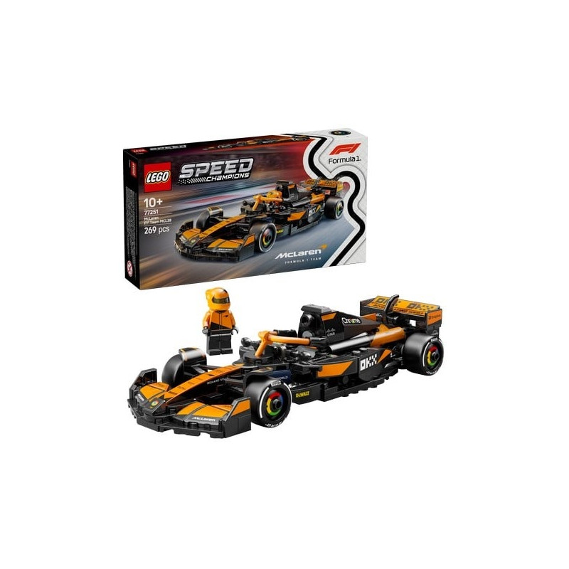 Lego auto da corsa mcl38 mclaren f1 team [77251]