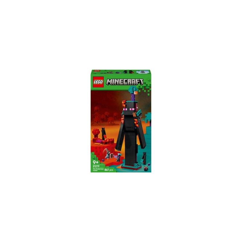 Set di costruzione lego minecraft 21279 la torre dell'enderman