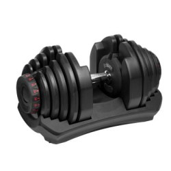 Manubrio rebel active regolabile in ghisa 40kg nero [rba-2304]