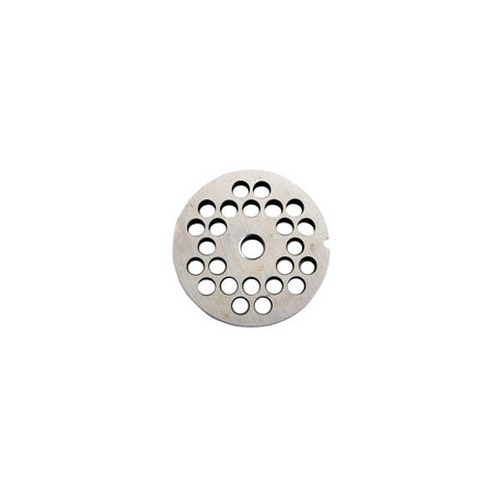 Piastra tritacarne tre spade inox n. 8 foro mm.10,0 [tre spade]