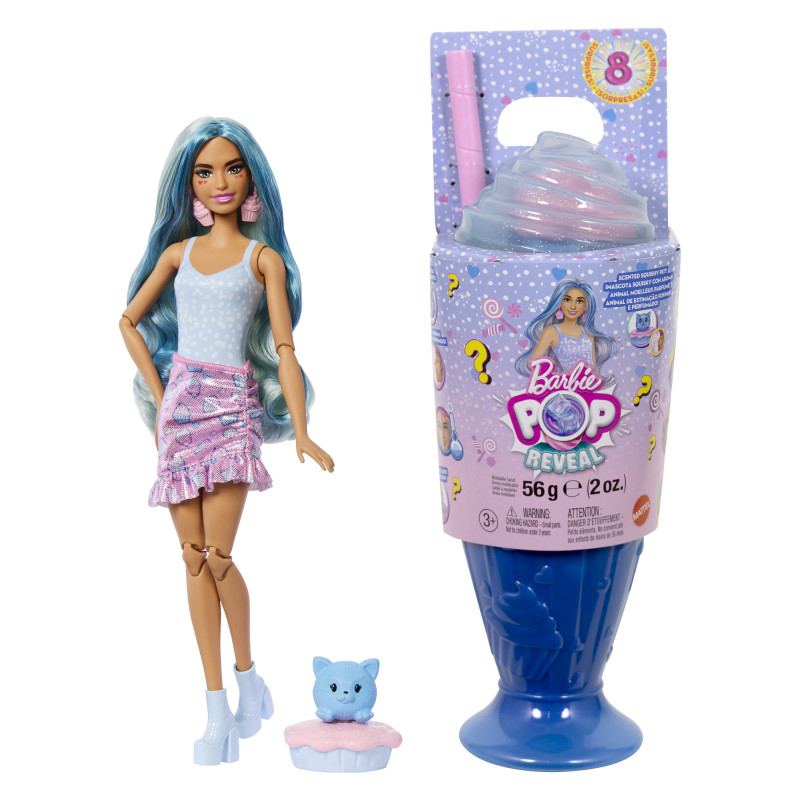 Bambola mattel barbie pop reveal 10.5cm multicolore [jfy61]