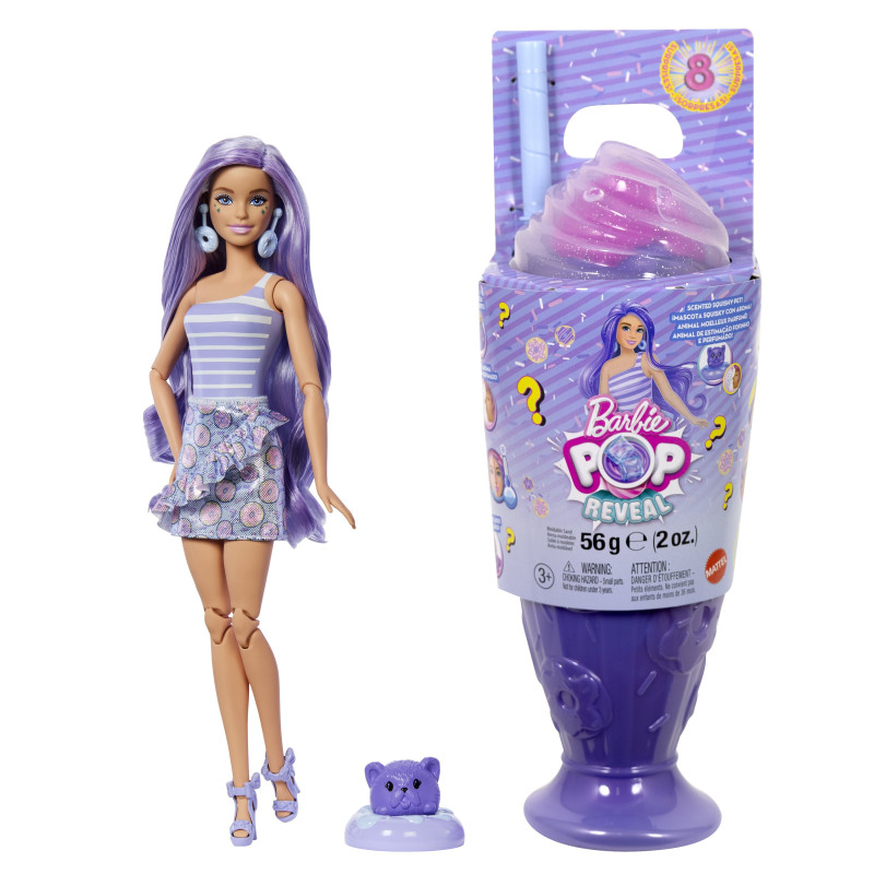 Bambola mattel barbie pop reveal 10.5cm multicolore [jfy60]