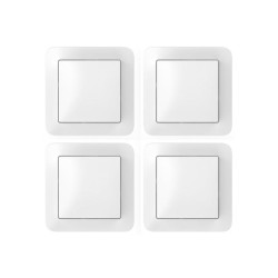 Set interruttore a parete bosch smart home bianco 4pz [8750002834]
