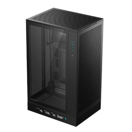 Case deepcool ch270 digital nero vetro temperato [r-ch270-bkndm0-g-1]
