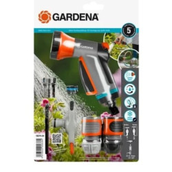 Pistola irrigazione gardena 18274-20 grigio chiaro/arancione