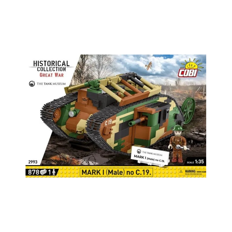 Modellino cobi carro armato mark i (maschio) [wpcbks0ci029937]