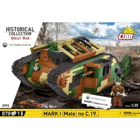 Modellino cobi carro armato mark i (maschio) [wpcbks0ci029937]