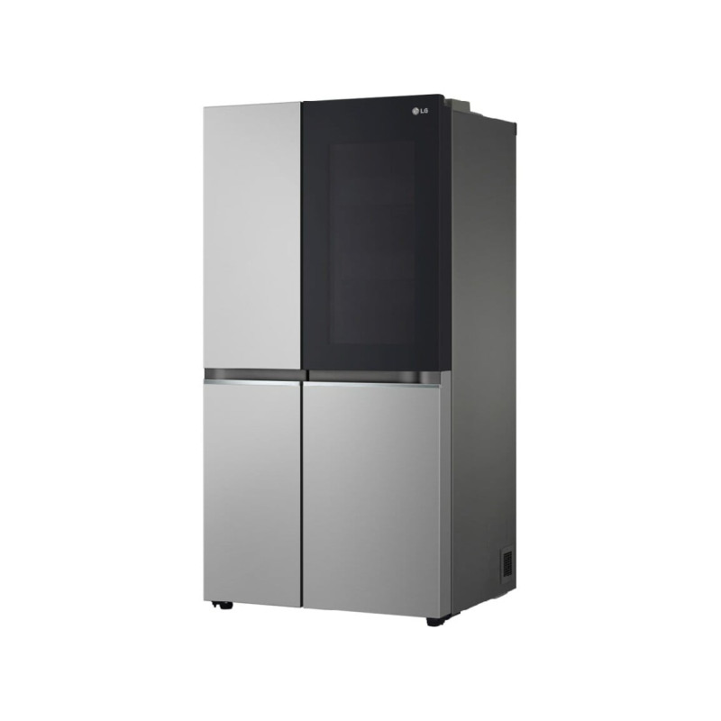 Frigorifero lg gsvv80pyll retro combinato 655l classe e argento [gsvv80pyll]