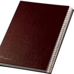 Classificatore monitore fraschini 1/31 formato utile 24x34cm rosso