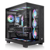 Case thermaltake view 380 xl tg argb nero [ca-11e-00m1wn-00]
