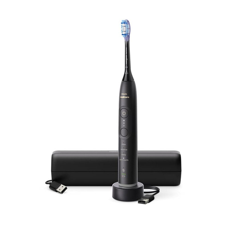 Spazzolino elettrico philips sonicare 7100 nero [hx7421/01]