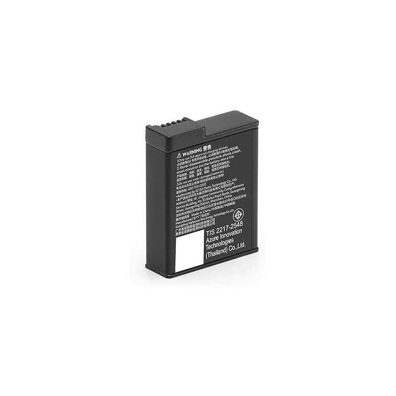 Batteria dji extreme plus 1950mah per osmo action 5 pro/osmo action