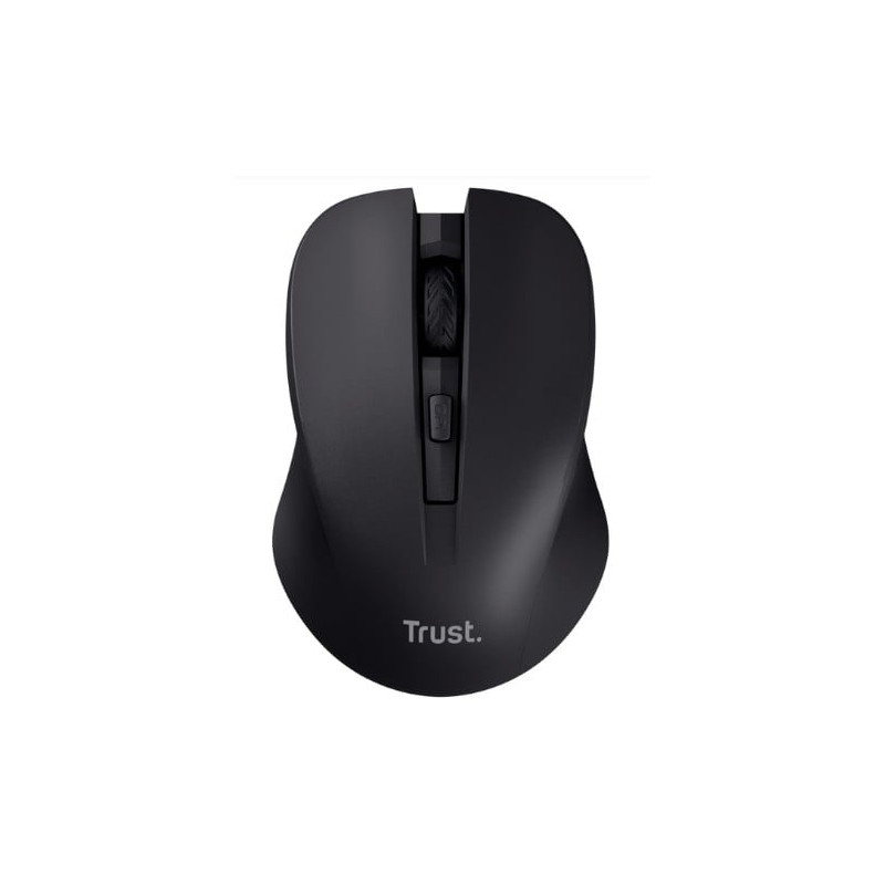 Mouse trust mydo silent wireless ottico 1800 dpi nero [25084]
