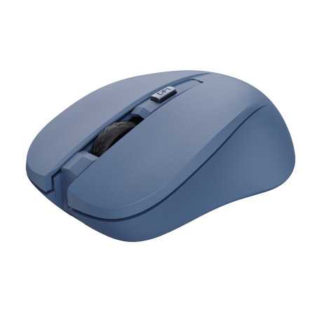 Mouse trust mydo silent wireless 1800 dpi blu [25041]