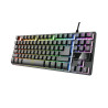 Tastiera trust gxt 833 thado tkl usb nero [24066]