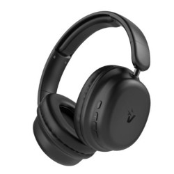 Cuffie vultech hbt-30bk wireless/bluetooth 3.5mm microfono nero