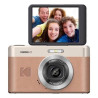 Fotocamera kodak pixpro c1 13mp full hd 1080p marrone [kfc1br]