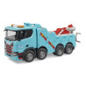Giocattolo bruder camion di recupero e traino scania super 560r con
