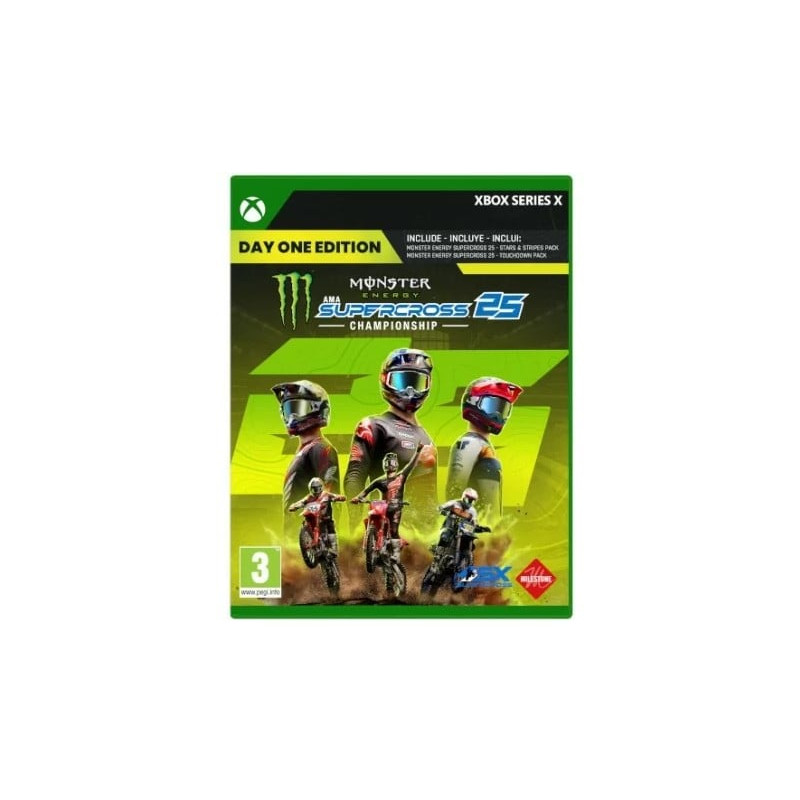 Videogioco milestone monster energy supercross 25 day one edition