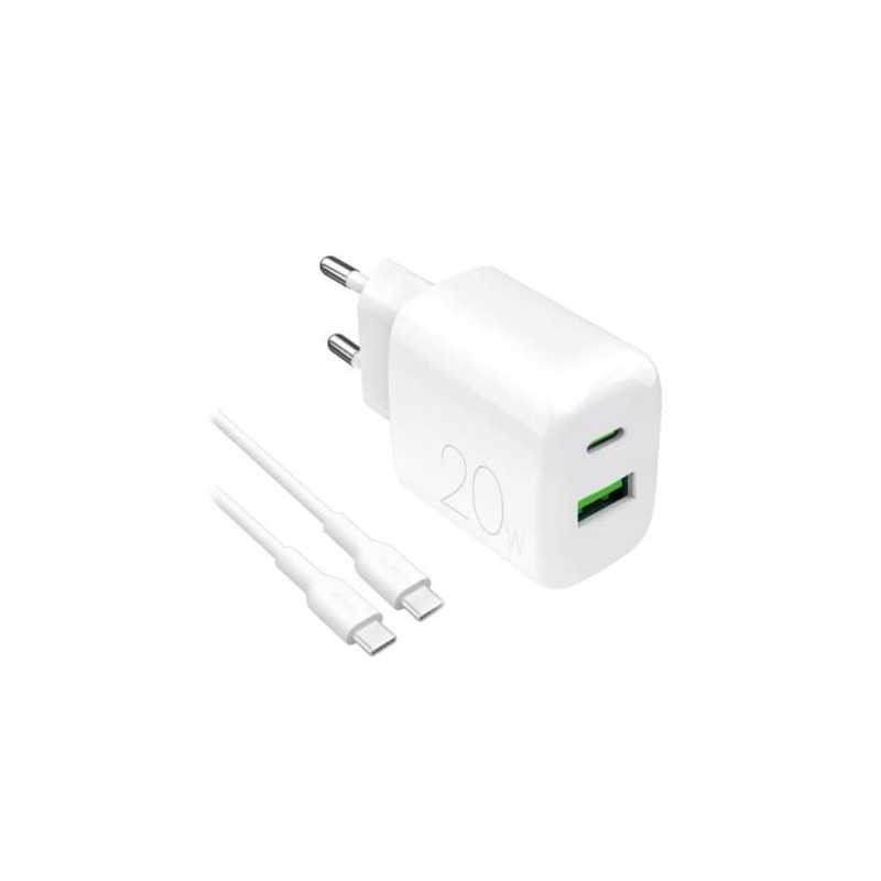 Alimentatore da rete puro usb 20w kit