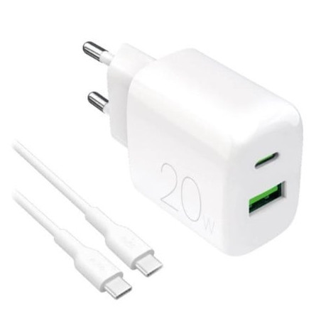 Alimentatore da rete puro usb 20w kit