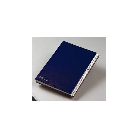Classificatore monitore fraschini a/z formato 24x34cm blu art. 640-e