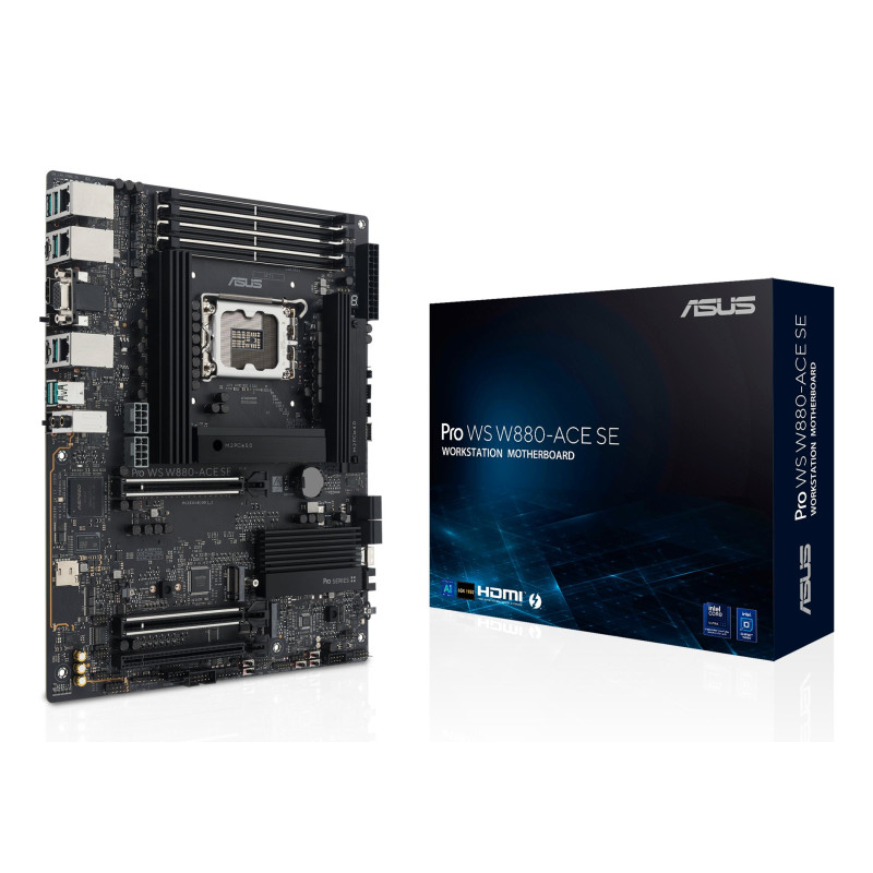 Scheda madre intel asus pro ws w880-ace se lga 1851 atx 4xddr5