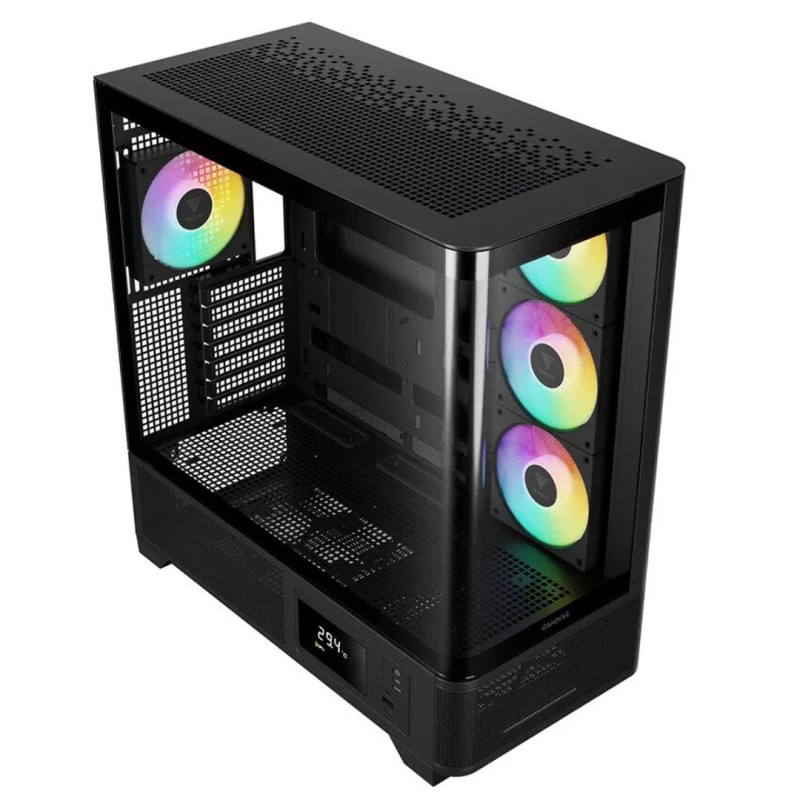 Case gamdias atlas p2 cg argb mid-tower atx nero [atlas p2 cg]