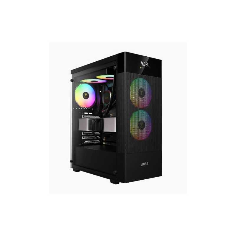 Case gamdias aura gc5 elite argb mid-tower atx nero [aura gc5