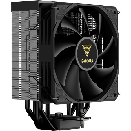 Dissipatore cpu a ventola gamdias boreas m2-51d 120mm nero [boreas