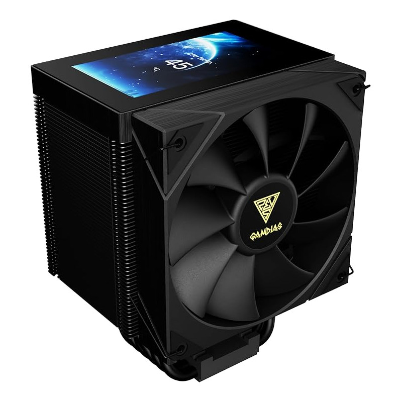 Dissipatore cpu a ventola gamdias boreas m2-61l 120mm nero [boreas