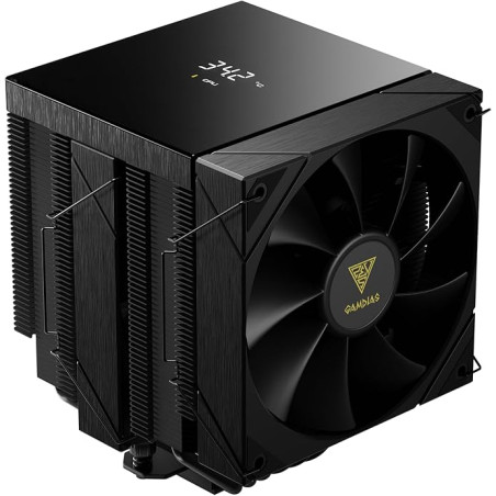 Dissipatore cpu a ventola gamdias boreas p2-62d 2x120mm nero