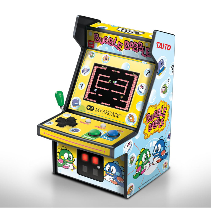 Mini arcade my arcade bubble bobble micro player 2.75'' giallo