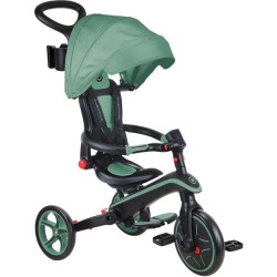 Triciclo globber explorer trike 4in1 pieghevole max 20kg verde oliva