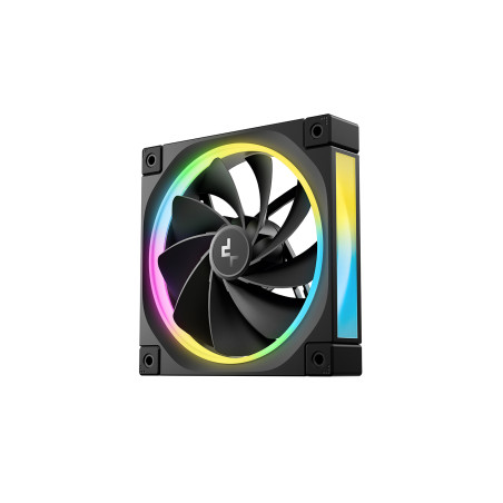 Ventola 120x120 deepcool fl12r rgb 120mm nero [r-fl12r-bkapn1-g]